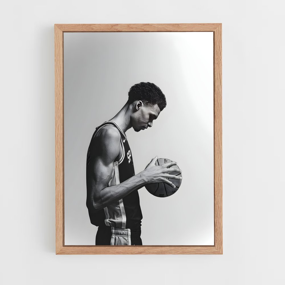 Poster Victor de wembanyama montante – affiche Basketball (vue 4)